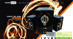Desktop Screenshot of hardline.com.br